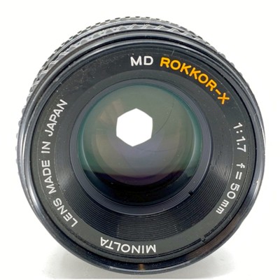 オールドレンズ】レビュー：MINOLTA MD ROKKOR 50mm F1.7