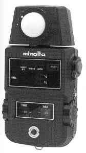 Minolta's Non-Built-in Meters Minolta's Non-Built-in Meters