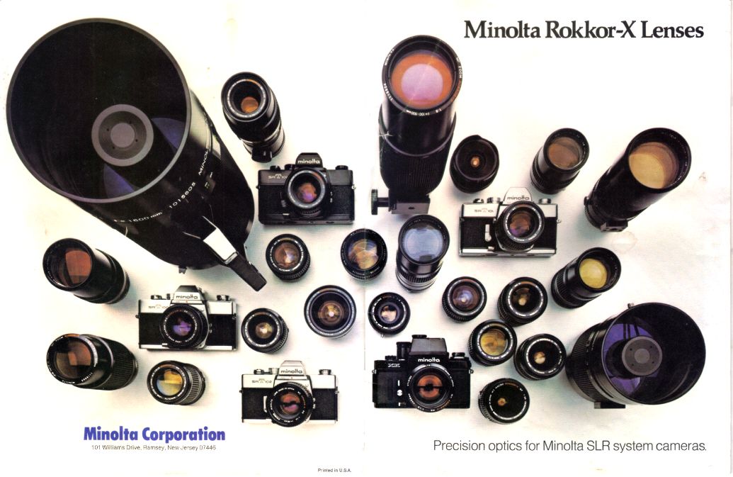 minolta rokkor lenses