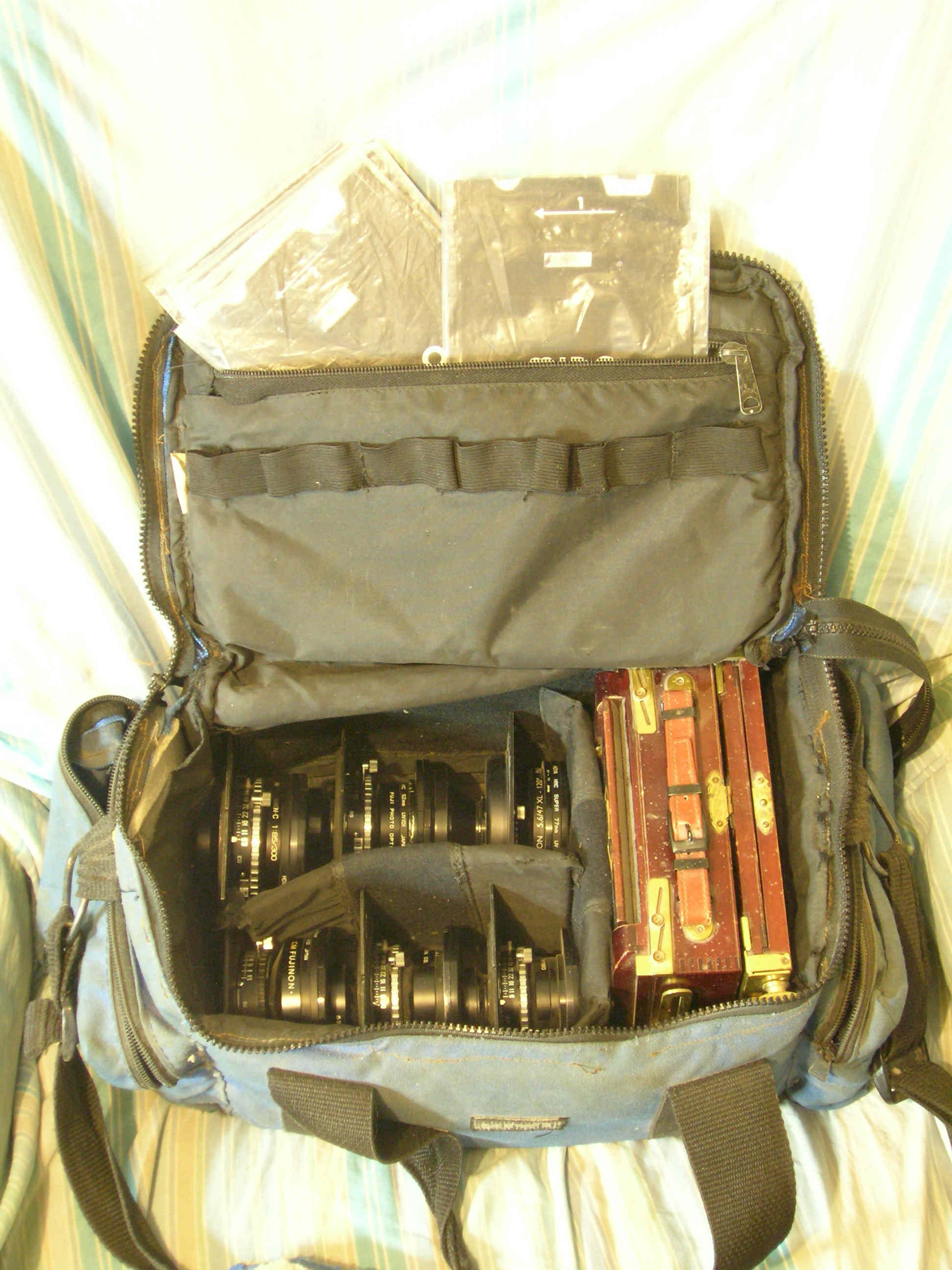 large format camera bag